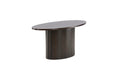 Bianca Oval Sofa Table Mocca - The Outlet Home