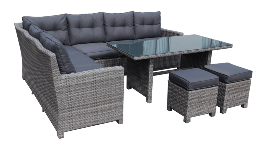 Bordeaux Corner Dining Set - The Outlet Home