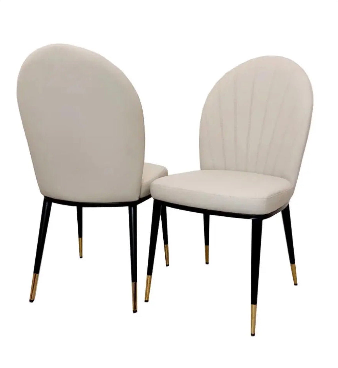 Brand new Freya 1.8 Dining Table Solid Wood with 4 or 6 Etta Chairs - The Outlet Home