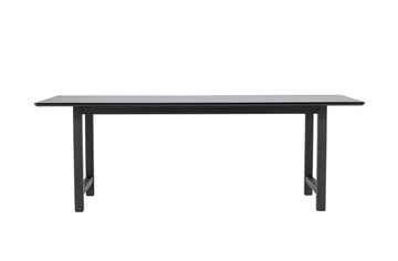 Count Black Rectangular Dining Table - The Outlet Home