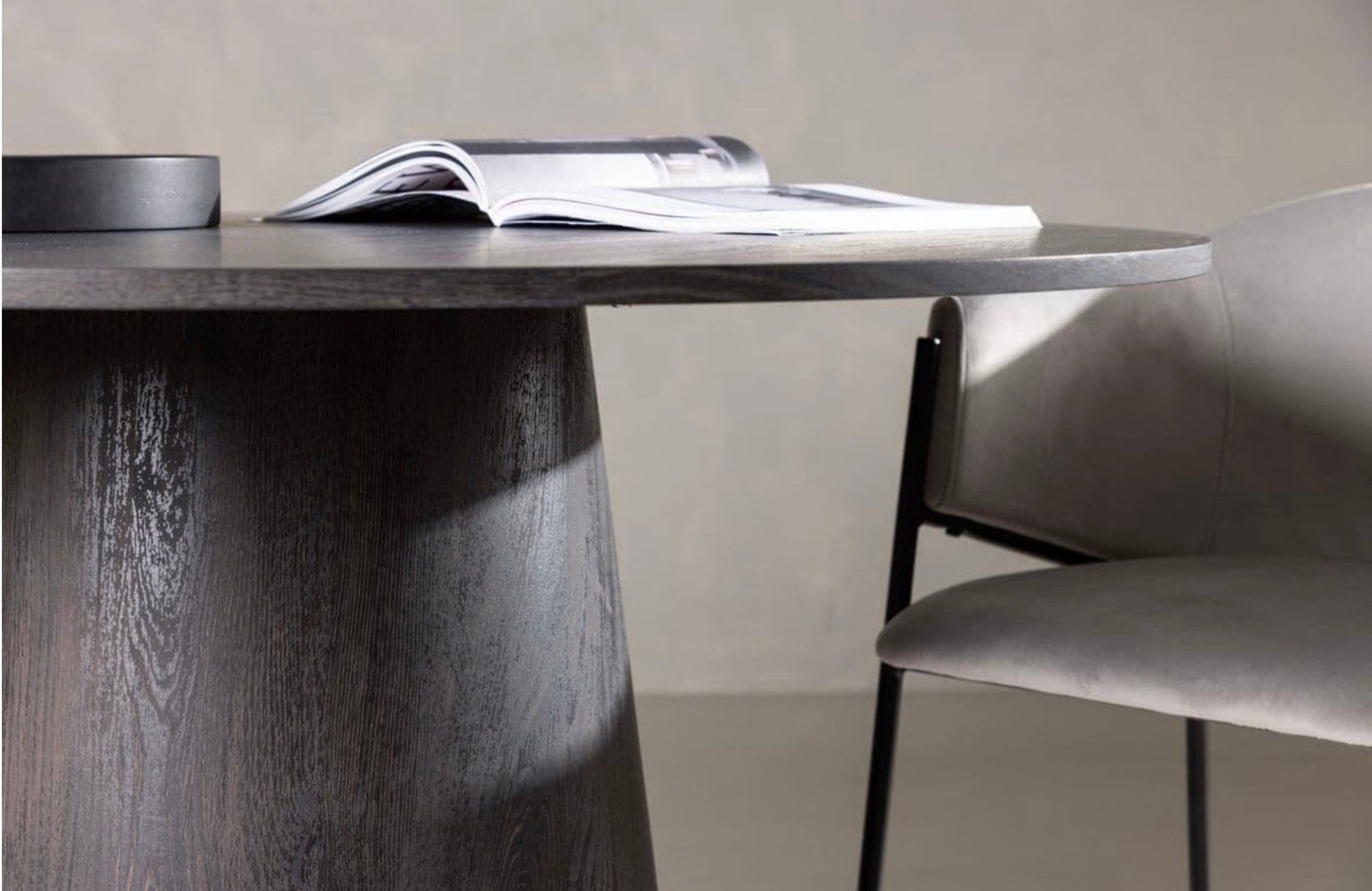 Lanzo Round Dining Table 120cm - The Outlet Home