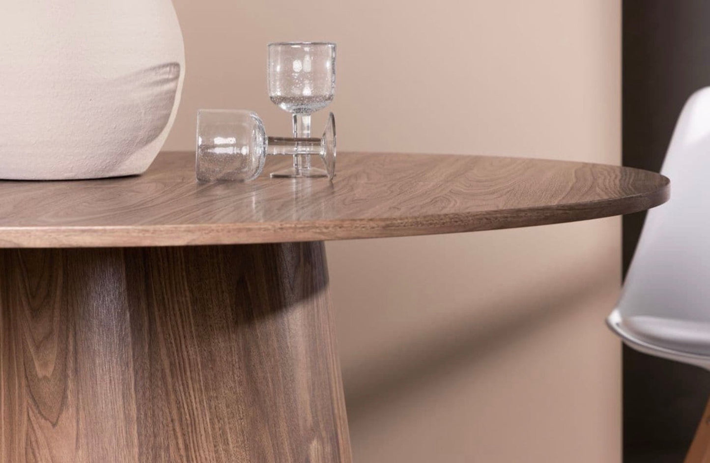 Lanzo Round Dining Table 120cm - The Outlet Home