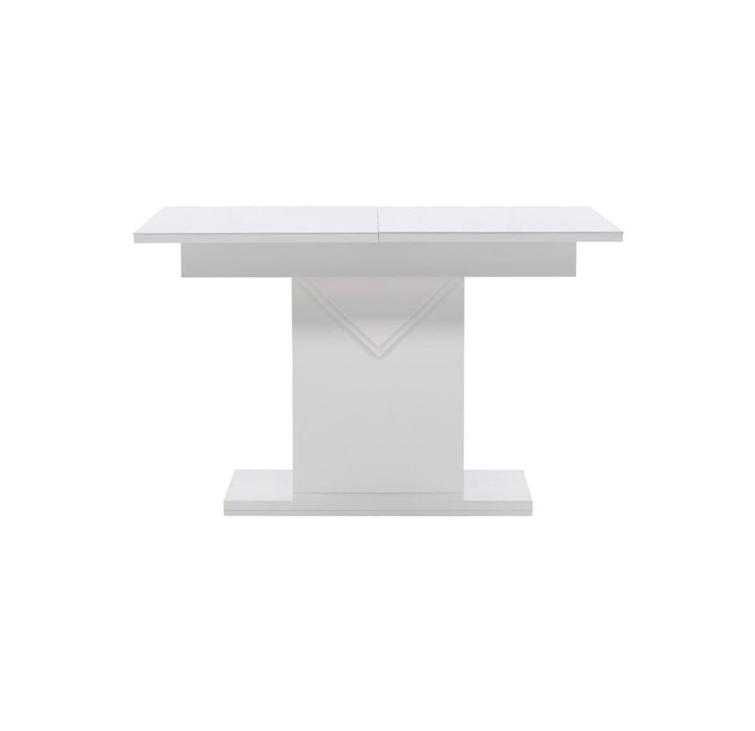 Pluto Rectangular Extendable Dining Table 120cm - 160cm - The Outlet Home