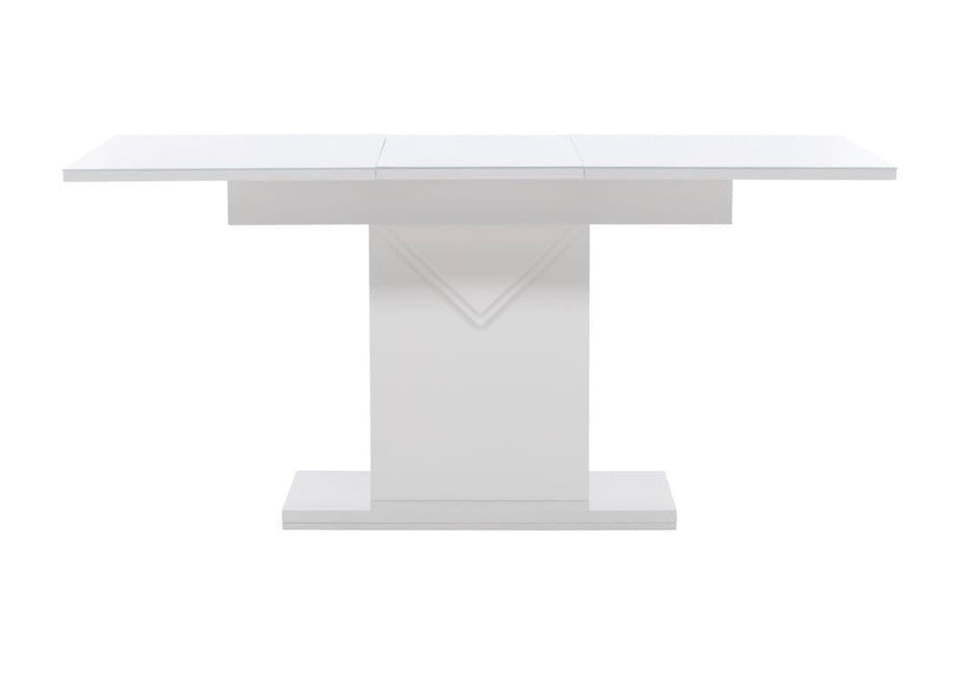 Pluto Rectangular Extendable Dining Table 120cm - 160cm - The Outlet Home