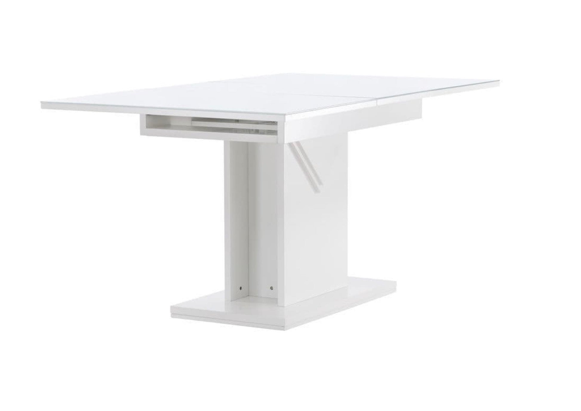 Pluto Rectangular Extendable Dining Table 120cm - 160cm - The Outlet Home