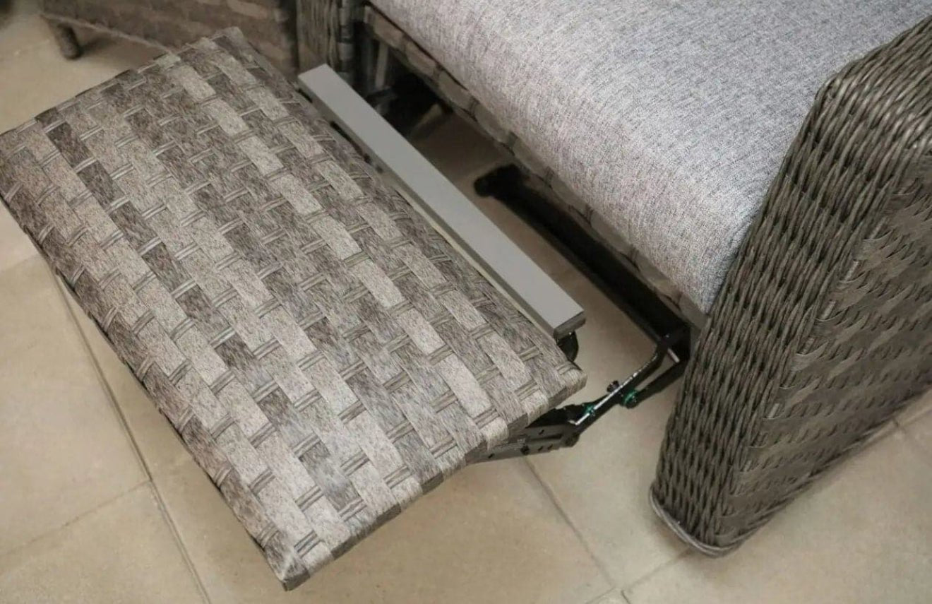 St Tropez Relaxer Recliner Bistro Set - The Outlet Home