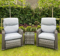 St Tropez Relaxer Recliner Bistro Set - The Outlet Home
