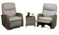 St Tropez Relaxer Recliner Bistro Set - The Outlet Home