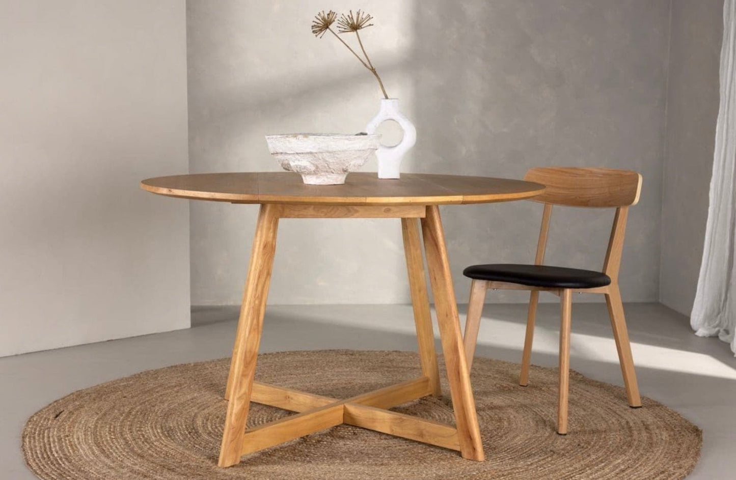 Yakidon Round Dining Table - The Outlet Home