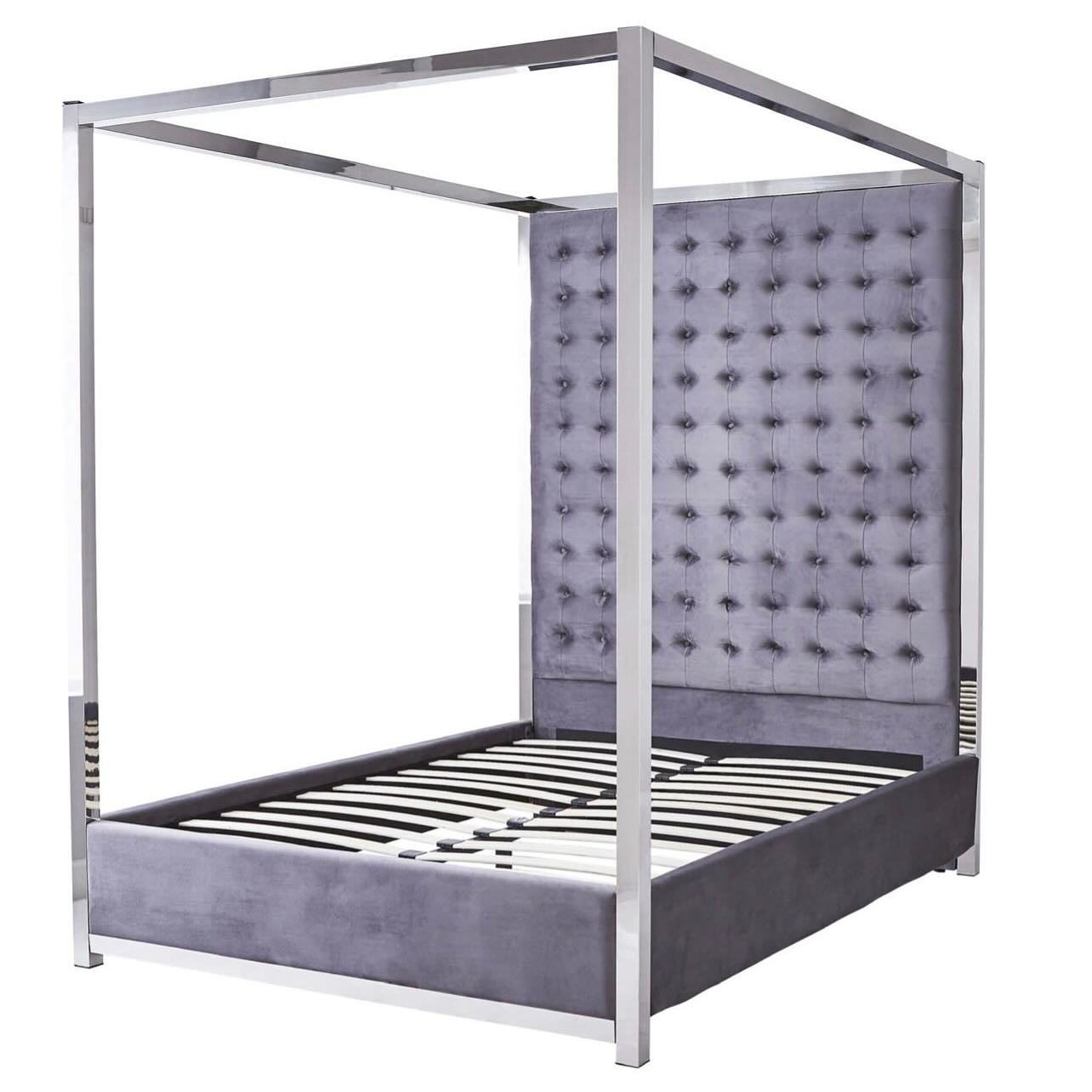 4 Poster Metal Framed Beds - Empress. - The Outlet Home