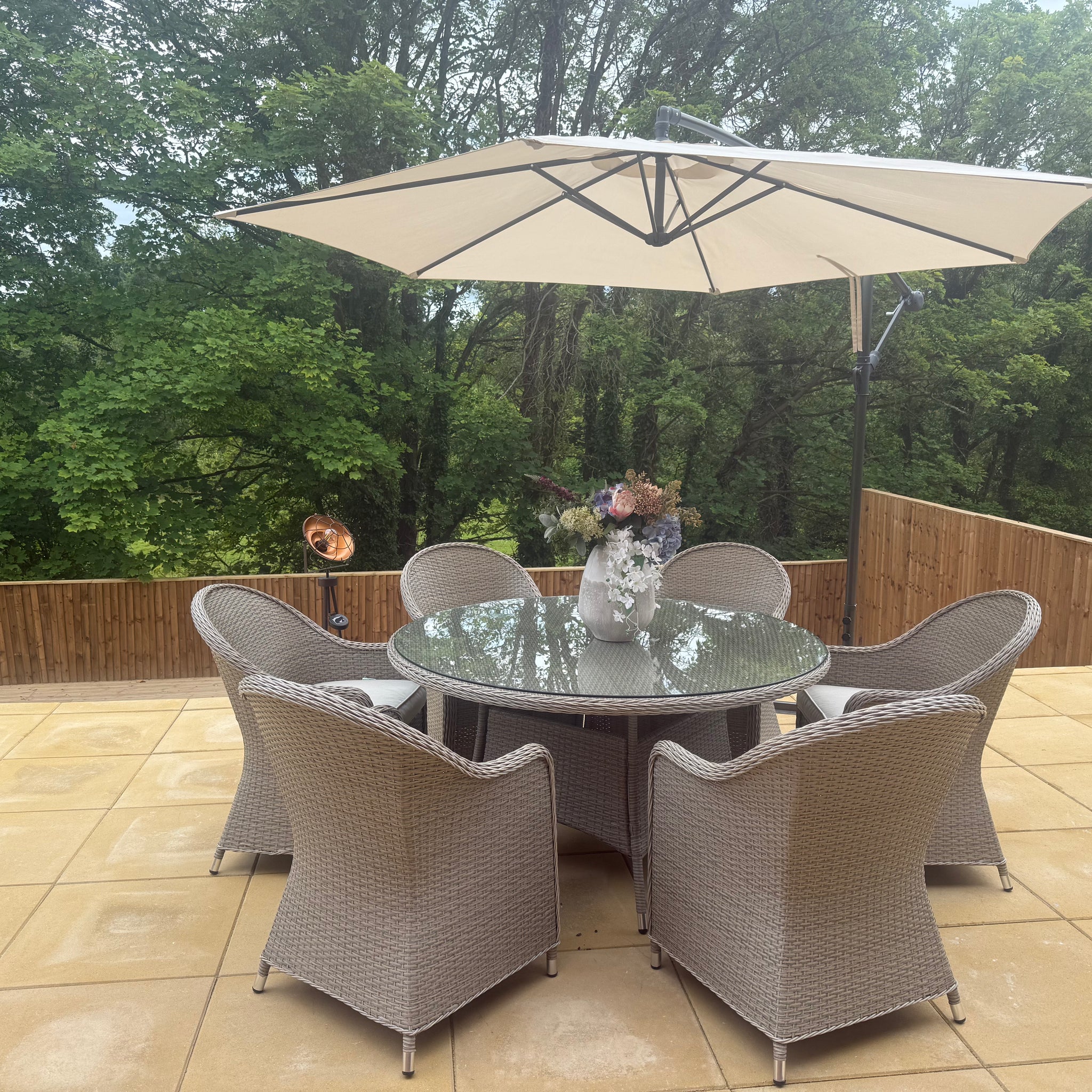Capri 6 Seat Dining Set