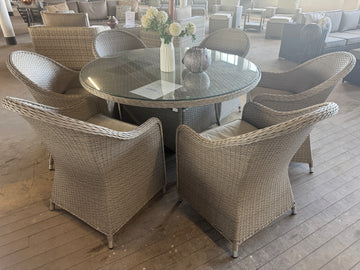 Ex Display Capri 6 Seat Dining Set