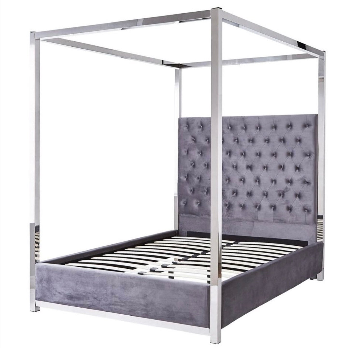 4 Poster Metal Framed Beds