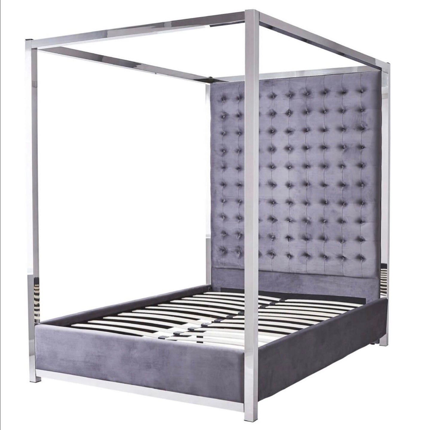 4 Poster Metal Framed Beds