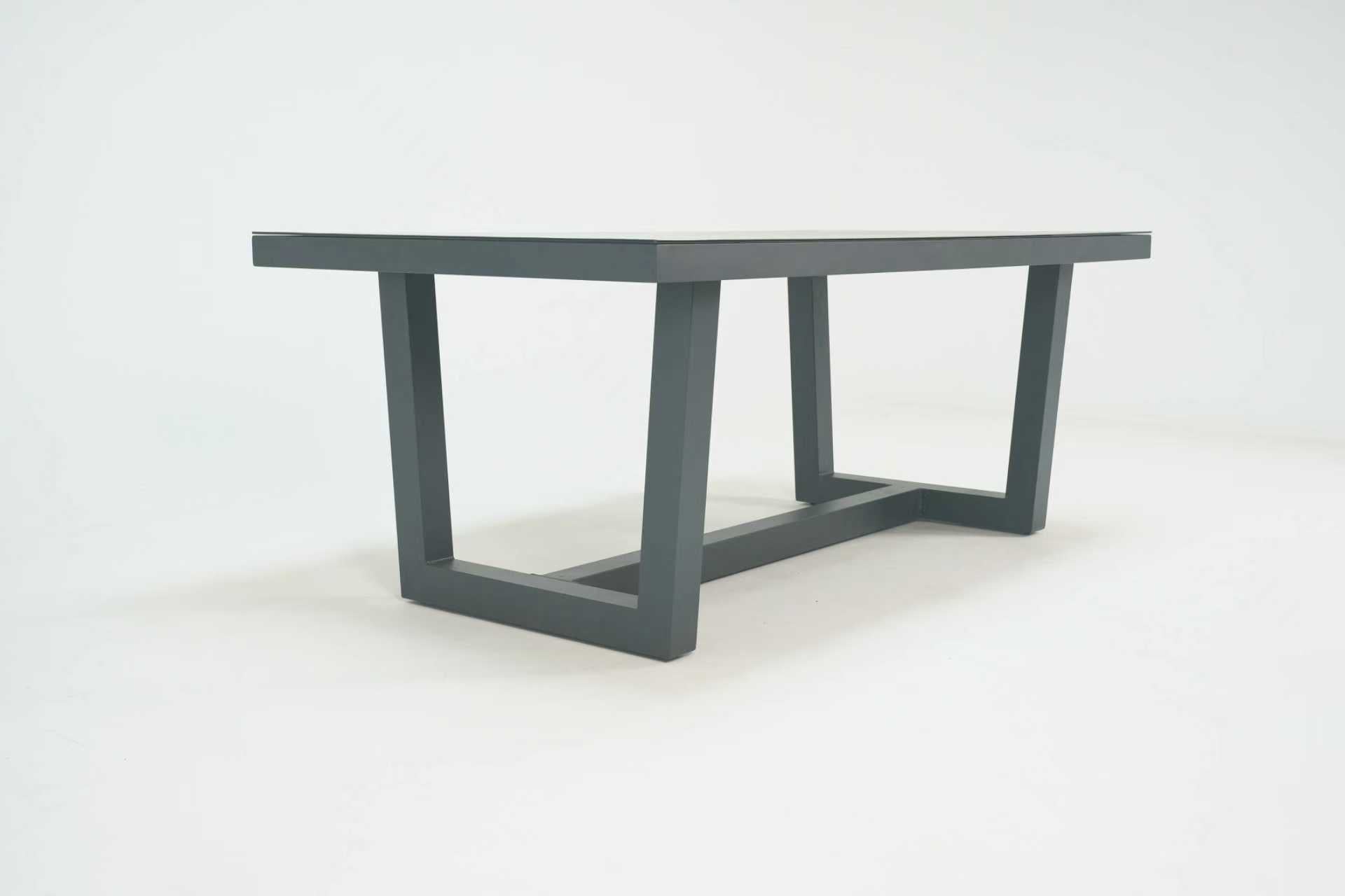 Alize Luxury Aluminium 8 Seat Dining Set - Pre Order April - The Outlet Home