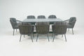 Alize Luxury Aluminium 8 Seat Dining Set - Pre Order April - The Outlet Home