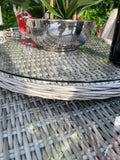 Antigua Luxury 8 Seat Dining Set with Lazy Susan - Pre - order due end of July - The Outlet Home