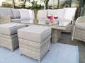 Antigua Rise & Fall Corner Sofa Set with Arm Chair - The Outlet Home