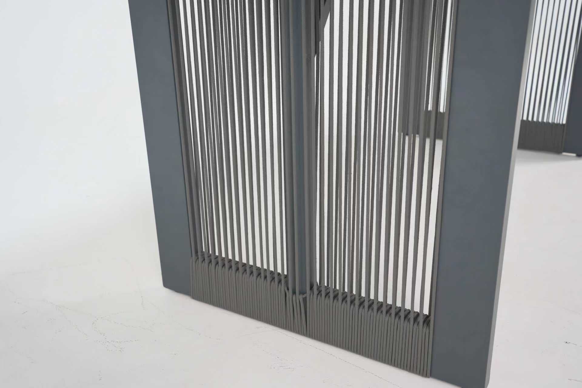 Aria Luxury Aluminium 6 Seat Dining Set - Pre - order March 2026 - The Outlet Home