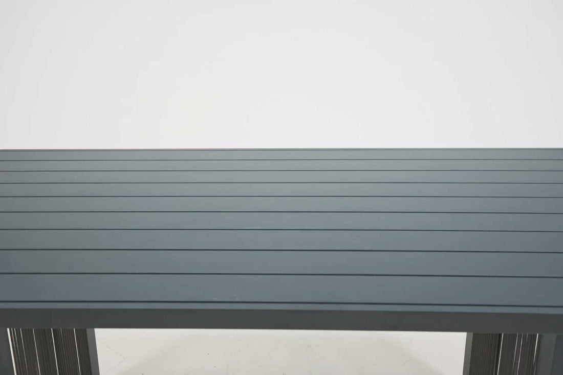 Aria Luxury Aluminium 8 Seat Dining Set Dark Grey - Order by 17th April for Free Parasol & Weather Cover (Copy) - The Outlet Home