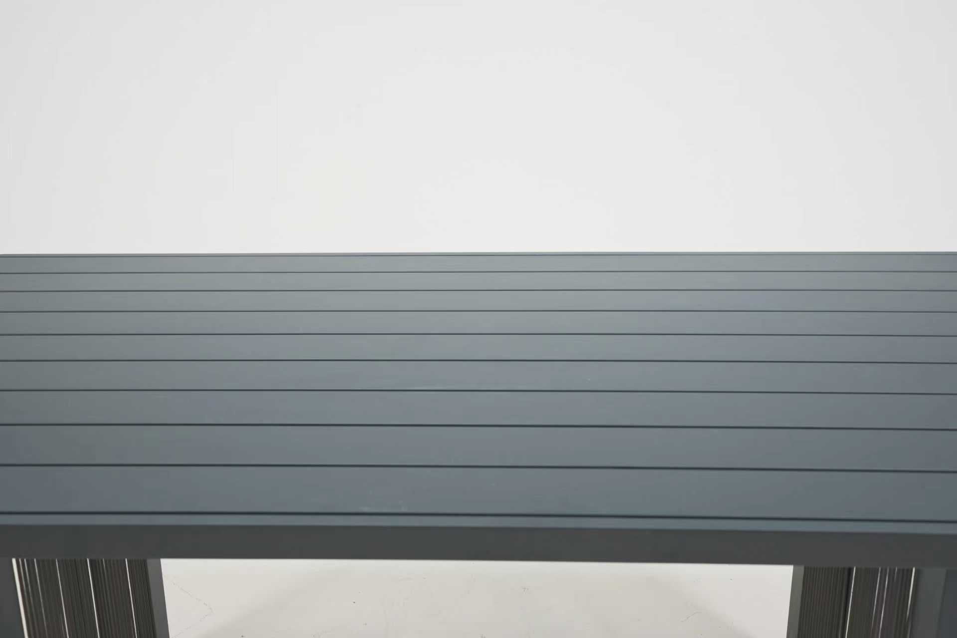 Aria Luxury Aluminium 6 Seat Dining Set - Pre - order March 2026 - The Outlet Home