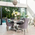 Arianna Dining Table with 4 or 6 Darcy Chairs - The Outlet Home