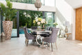 Arianna Dining Table with 4 or 6 Darcy Chairs - The Outlet Home