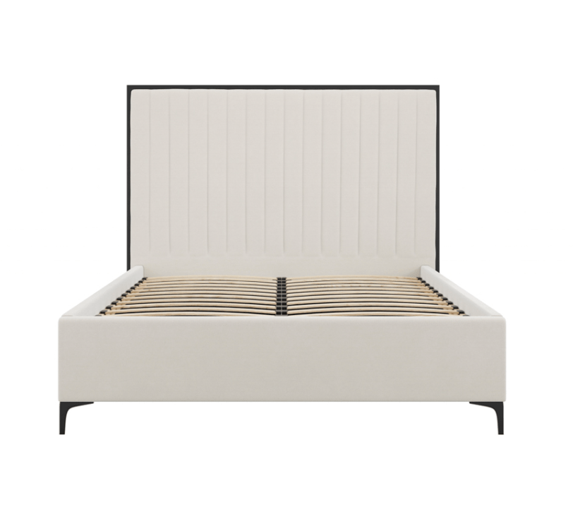 Arlo Luxury Cream Bed - The Outlet Home