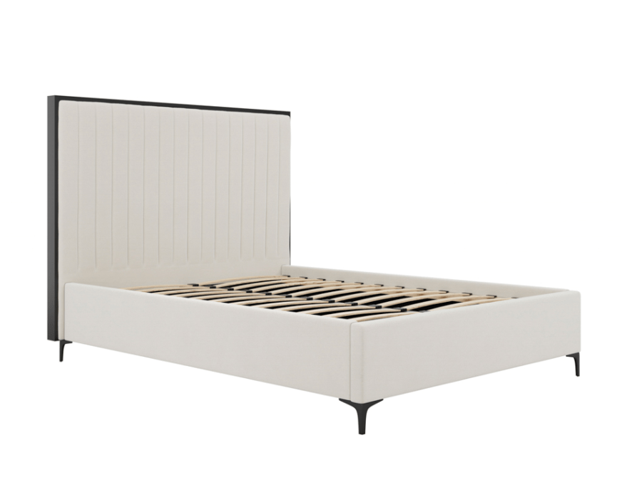 Arlo Luxury Cream Bed - The Outlet Home