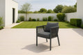 Aura Aluminium 8 Seat Round 185 cm Dining Set with Olefin Rope Chairs - Pre Order Feb 2026 delivery - The Outlet Home