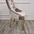 Bentley Gold Dining Chair - The Outlet Home