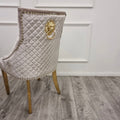 Bentley Gold Dining Chair - The Outlet Home