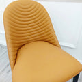 Brand New Alba Leather Dining Chair - The Outlet Home