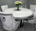 Brand New Arianna Round Dining Set - The Outlet Home
