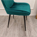 Brand New Dido Velvet Dining Chair - The Outlet Home