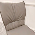 Brand New Flora Leather Dining Chair - The Outlet Home