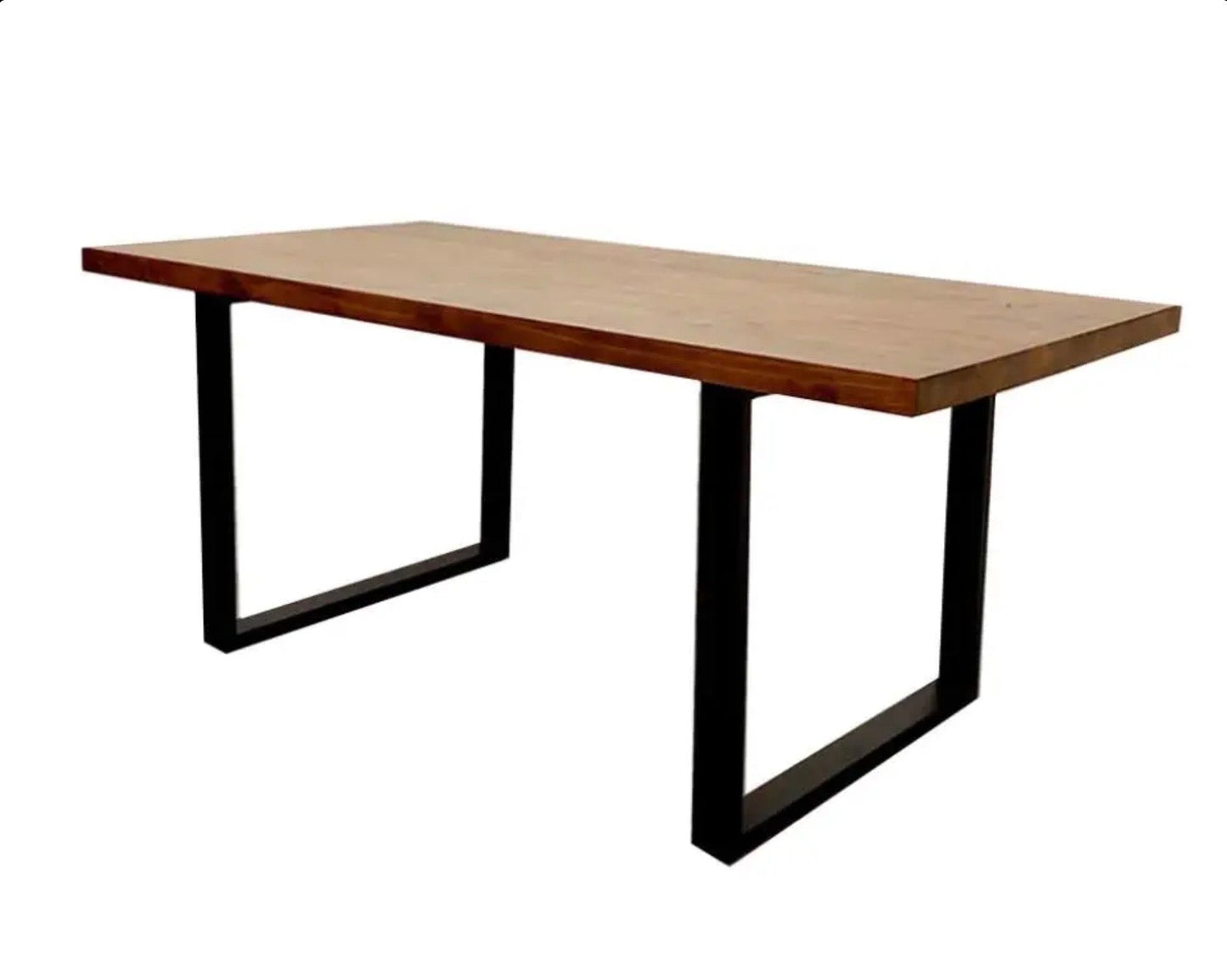 Brand new Freya 1.8 Dining Table Solid Wood with 4 or 6 Etta Chairs - The Outlet Home