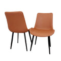 Brand New Remus Leather Dining Chair - The Outlet Home