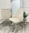 Brand New Roma 1.8 Dining Table with 4 or 6 Chelmsford Dining Chairs - The Outlet Home