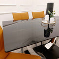 Brand New Venus 1.6m Chrome Dining Table with Black Sintered Stone Top - The Outlet Home