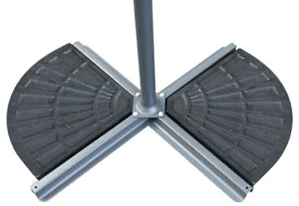 Cantilever Parasol Base Weights – Set of 2 [12.5kg each] Heavy Duty Bases for Banana Hanging Parasol - The Outlet Home