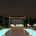 Cosmo Plus LED Gazebo - 4 X 3M - The Outlet Home