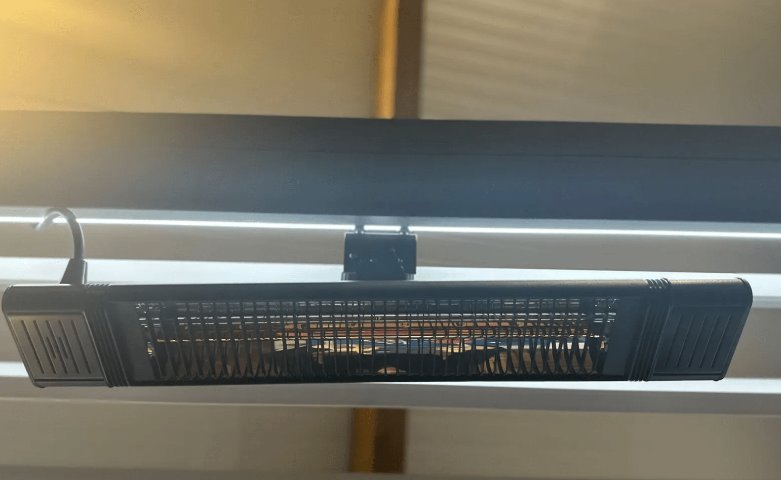 Cosmo Wall Heater With Remote & Gazebo Mounting Bracket - The Outlet Home