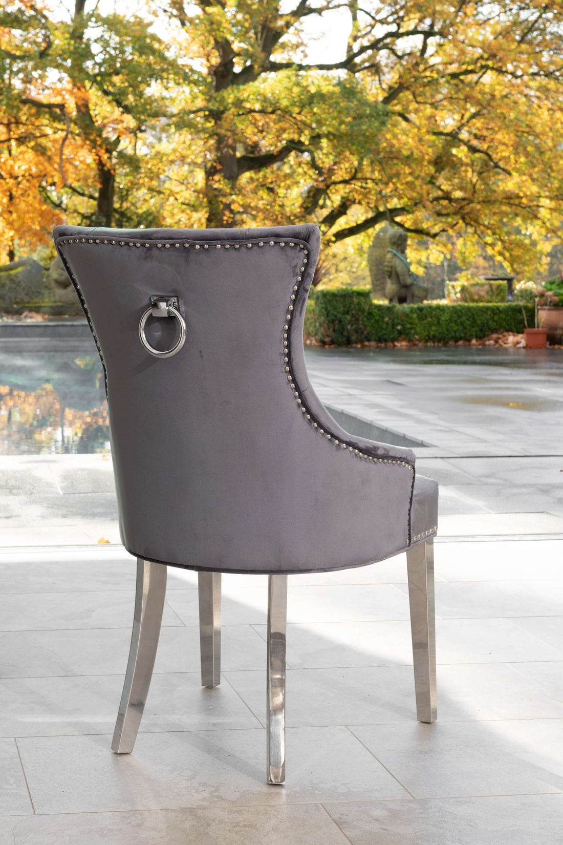 Darcy Chair Grey - The Outlet Home