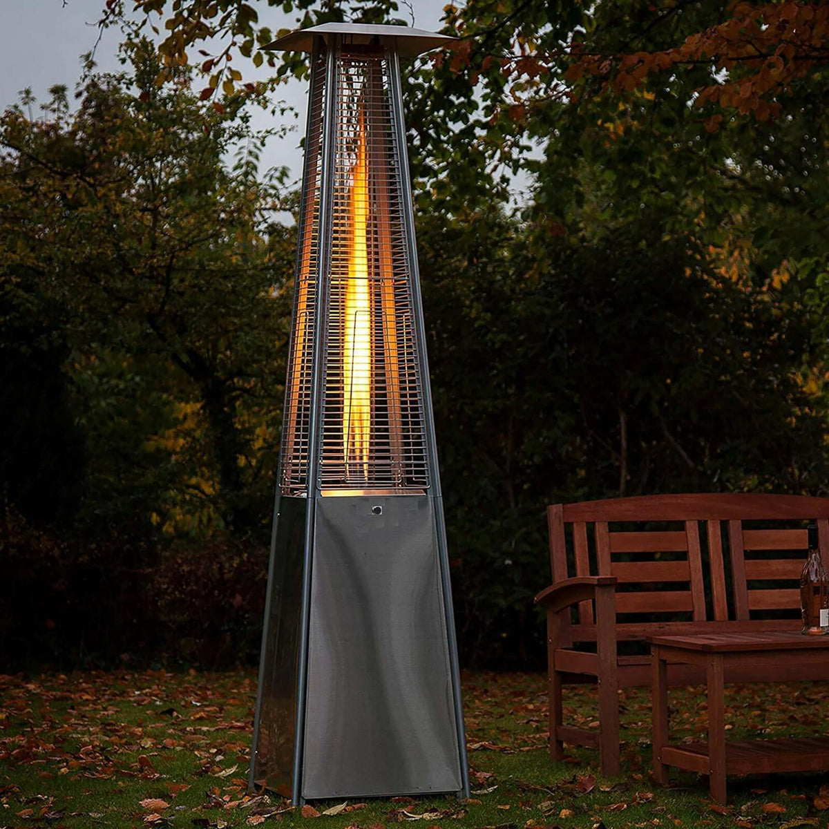 Etna Pyramid Patio Heater 13Kw - Includes Free Cover - The Outlet Home
