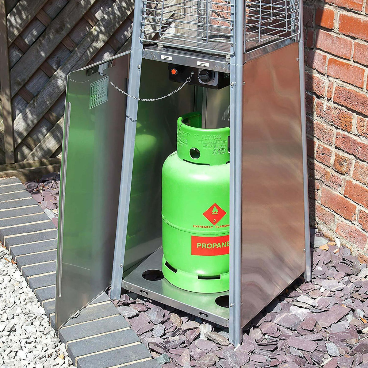 Etna Pyramid Patio Heater 13Kw - Includes Free Cover - The Outlet Home