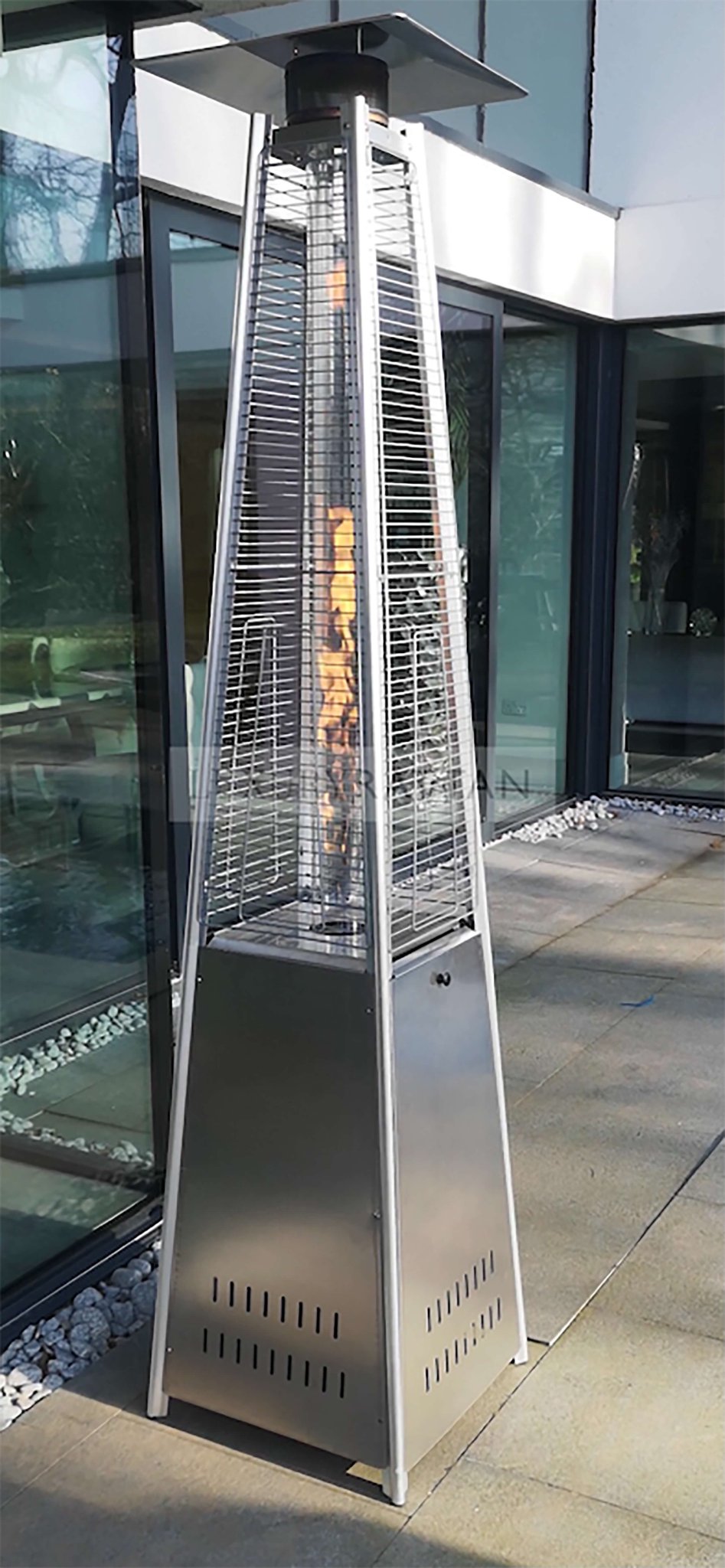 Etna Pyramid Patio Heater 13Kw - Includes Free Cover - The Outlet Home