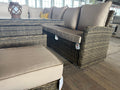 Ex Display Monte Carlo Corner Sofa Set with Rise & Fall Dining Table - The Outlet Home