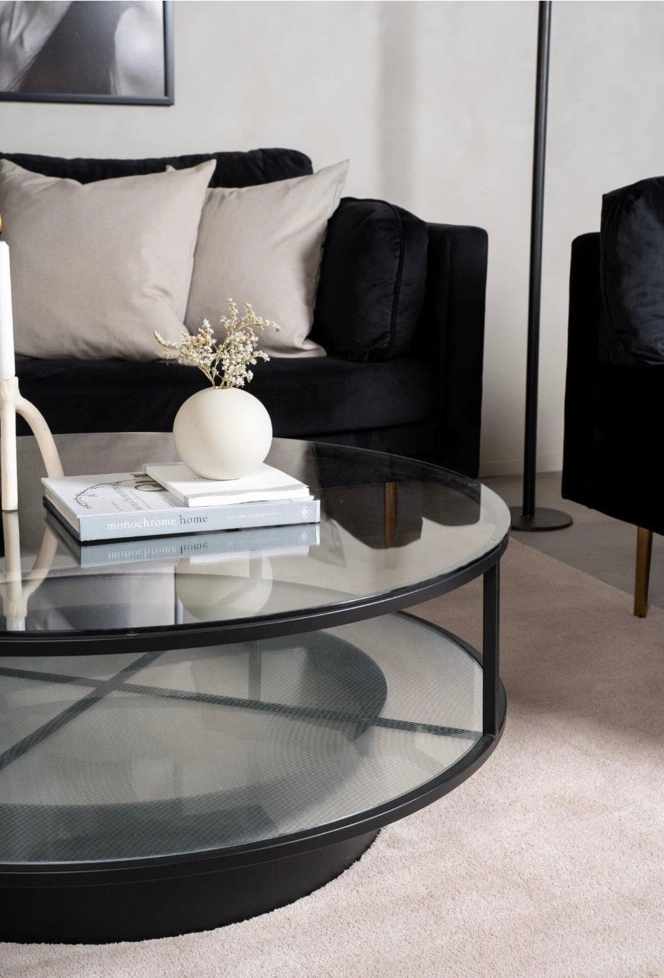 Falsterbo Round Sofa Table - The Outlet Home