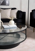 Falsterbo Round Sofa Table - The Outlet Home